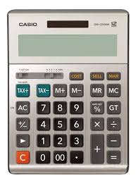 ماشین حساب کاسیو CASIO DM-1200BM