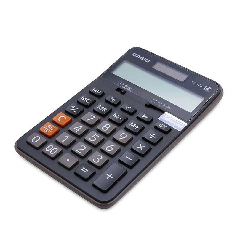 ماشین حساب کاسیو CASIO AX_12B